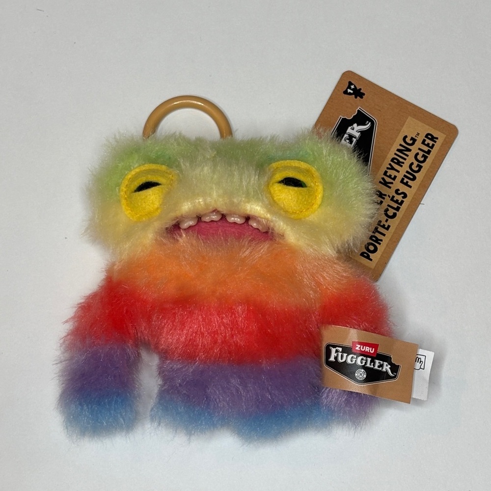 NWT Zuru Fuggler wide eyed weirdo keyring